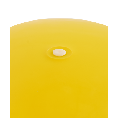 Фитбол детский с рожками GB-411 антивзрыв, 650 гр, желтый, 55 см